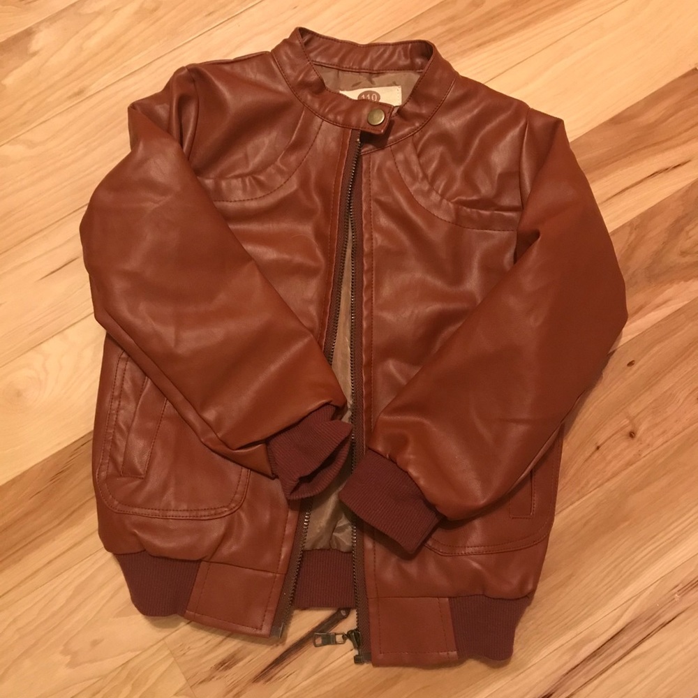 2T faux leather jacket